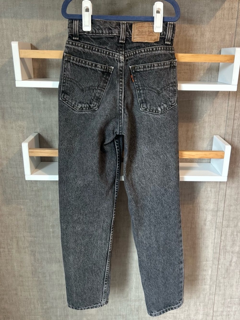 1994 550 Levi's Black Washed Kids' Jeans